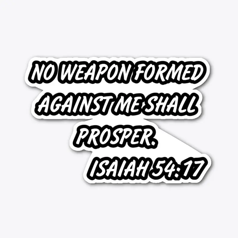 NO WEAPON!